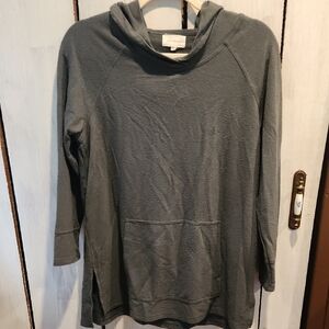 Mellòday Fern Green Hooded Sweatshirt Small